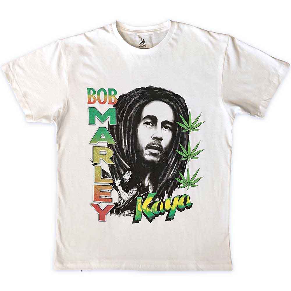 Bob Marley | Kaya Illustration - T-Shirt White