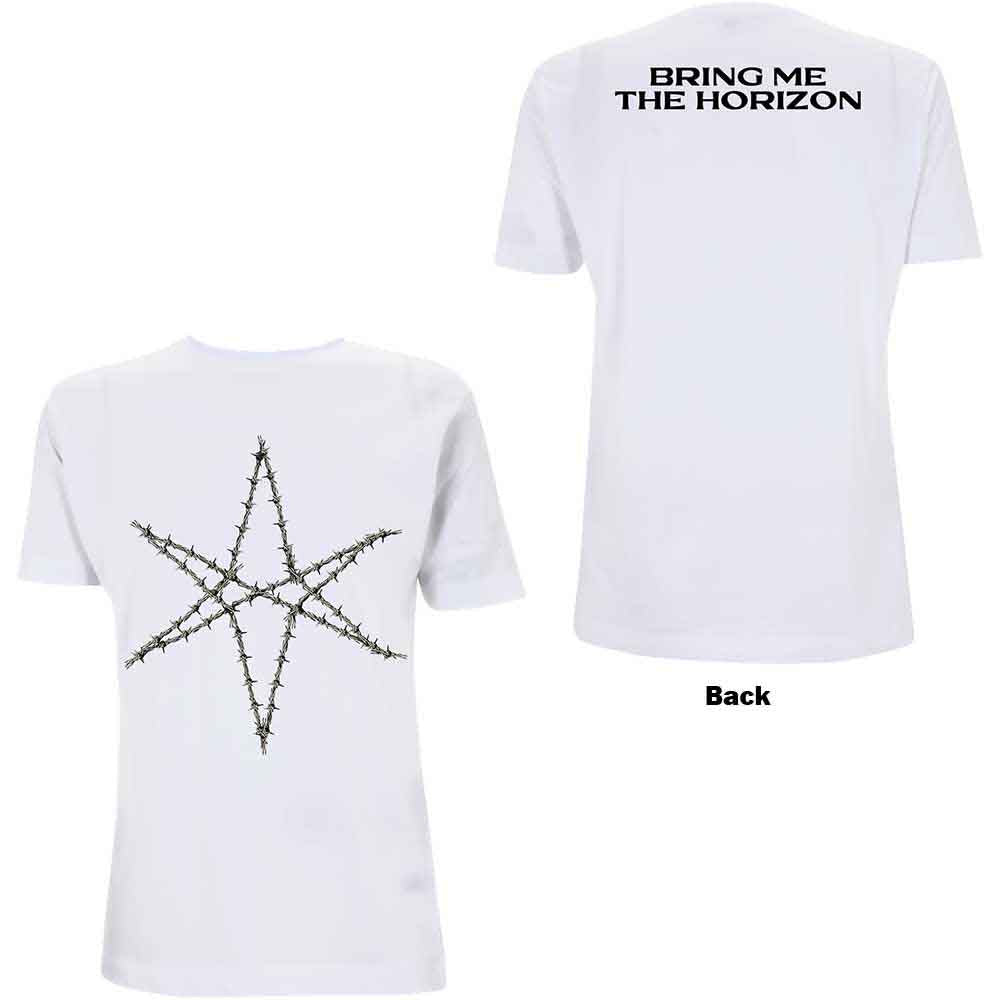 Bring Me The Horizon | Barbed Wire - T-Shirt White