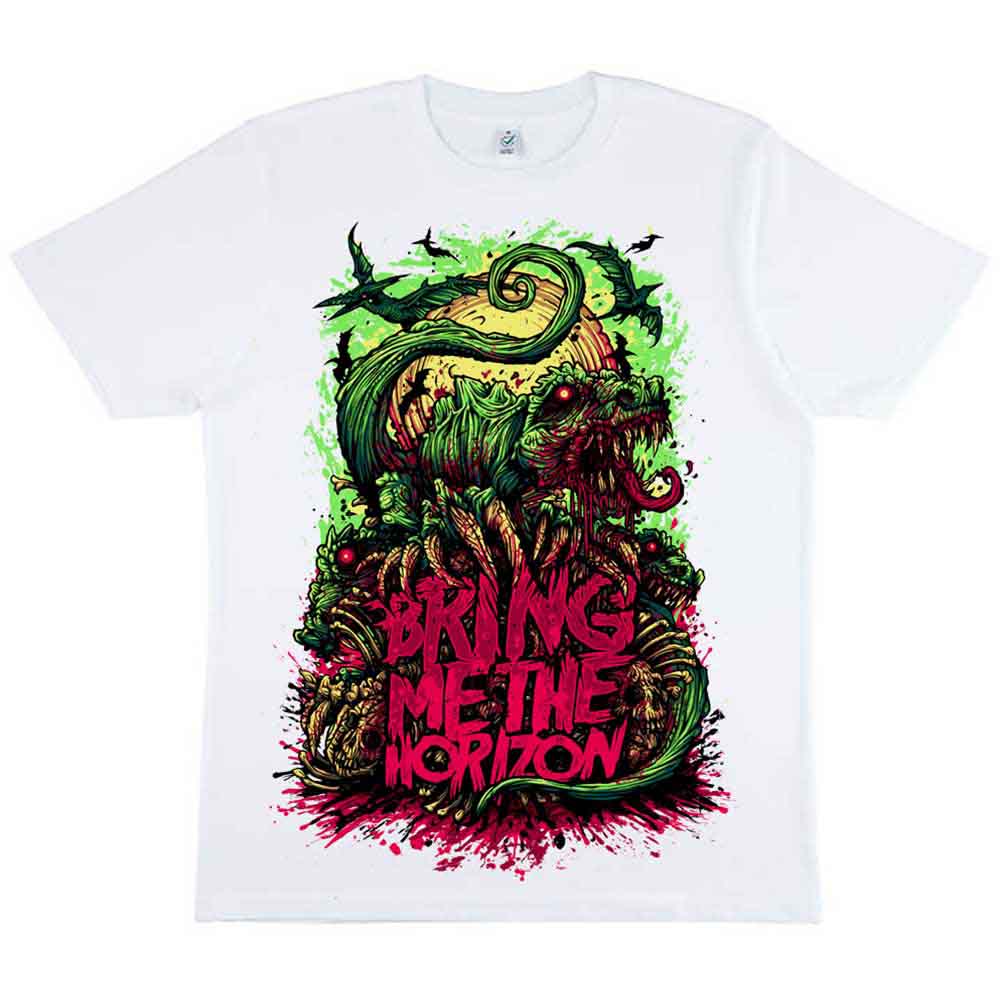 Bring Me The Horizon | Dinosaur - T-Shirt White