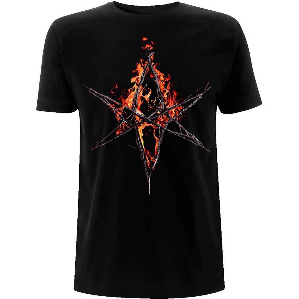 Bring Me The Horizon | Flaming Hex - T-Shirt Black