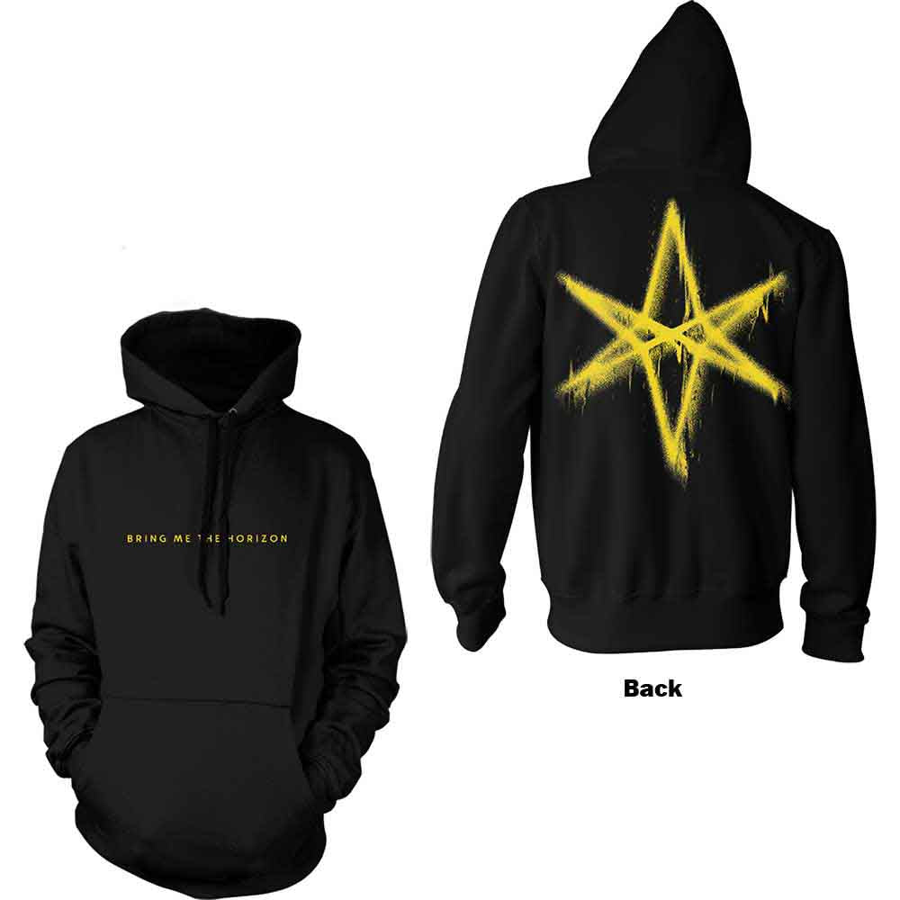 Bring Me The Horizon | Spray Hex - Sweatshirt Black