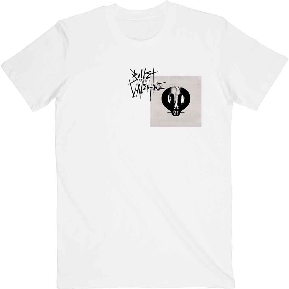 Bullet For My Valentine | Album Cropped & Logo - T-Shirt White