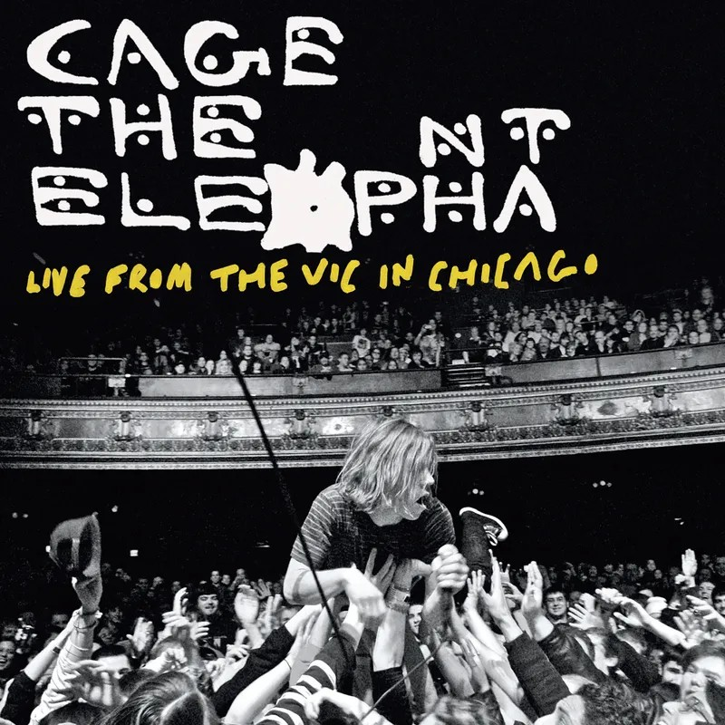 Cage The Elephant | Live From The Vic In Chicago (RSD Exclusive, Limited Edition, Vibrant Yellow & Black Splatter Colored Vinyl) (2 Lp's) - Vinyl