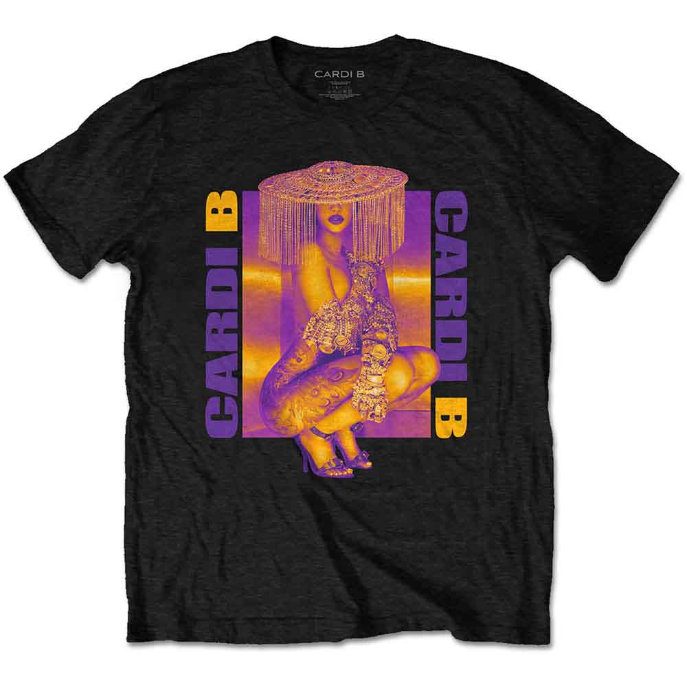 Cardi B | Squat - T-Shirt Black