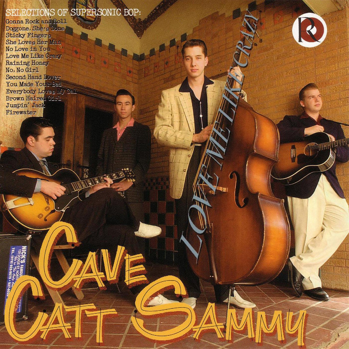 Cave Catt Sammy | Love Me Like Crazy - CD