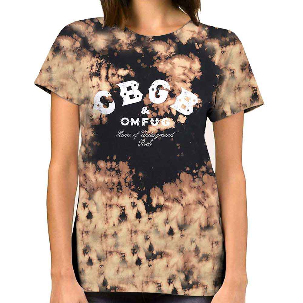 CBGB | Classic Logo - T-Shirt Brown, Black