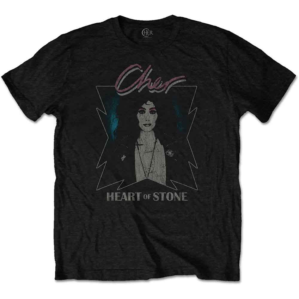 Cher | Heart of Stone - T-Shirt Black