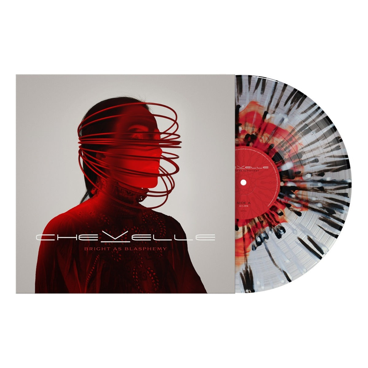Chevelle | Bright As Blasphemy (Indie Exclusive) (Ruby/Clear/White-Black Splatter Vinyl) - Vinyl