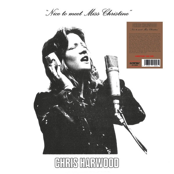 CHRIS HARWOOD | Nice To Meet Miss Christine - Vinyl