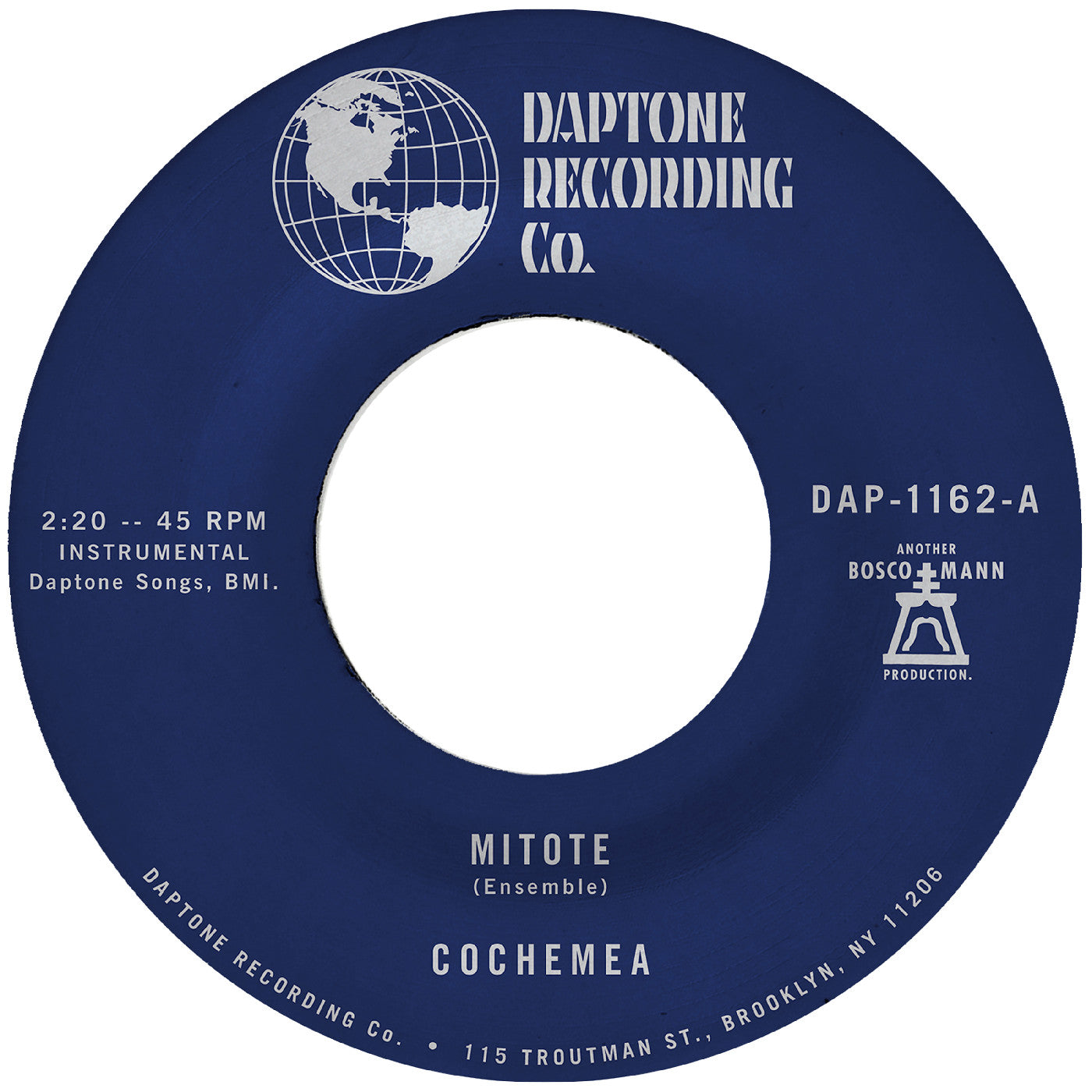 Cochemea | Mitote B/W Dilo - Vinyl