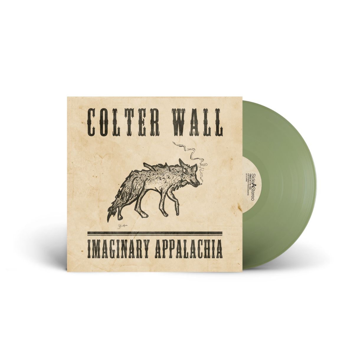 Colter Wall | Imaginary Appalachia (10Th Anniversary Edition) (Opaque Olive Green Vinyl) - Vinyl