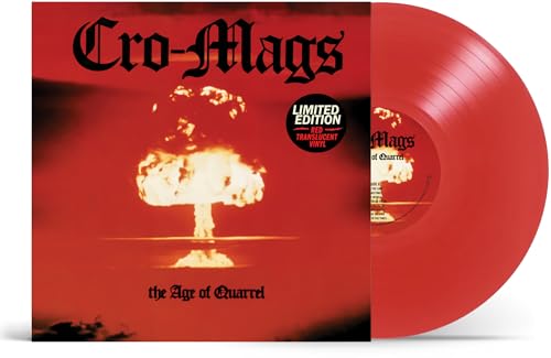 Cro-Mags | The Age Of Quarrel (Ruby Red Translucent Lp) - Vinyl