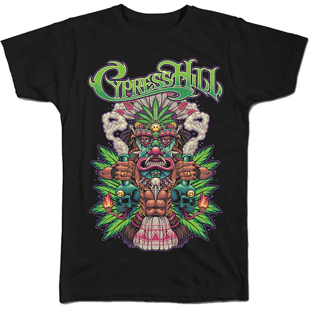 Cypress Hill | Tiki Time - T-Shirt Black