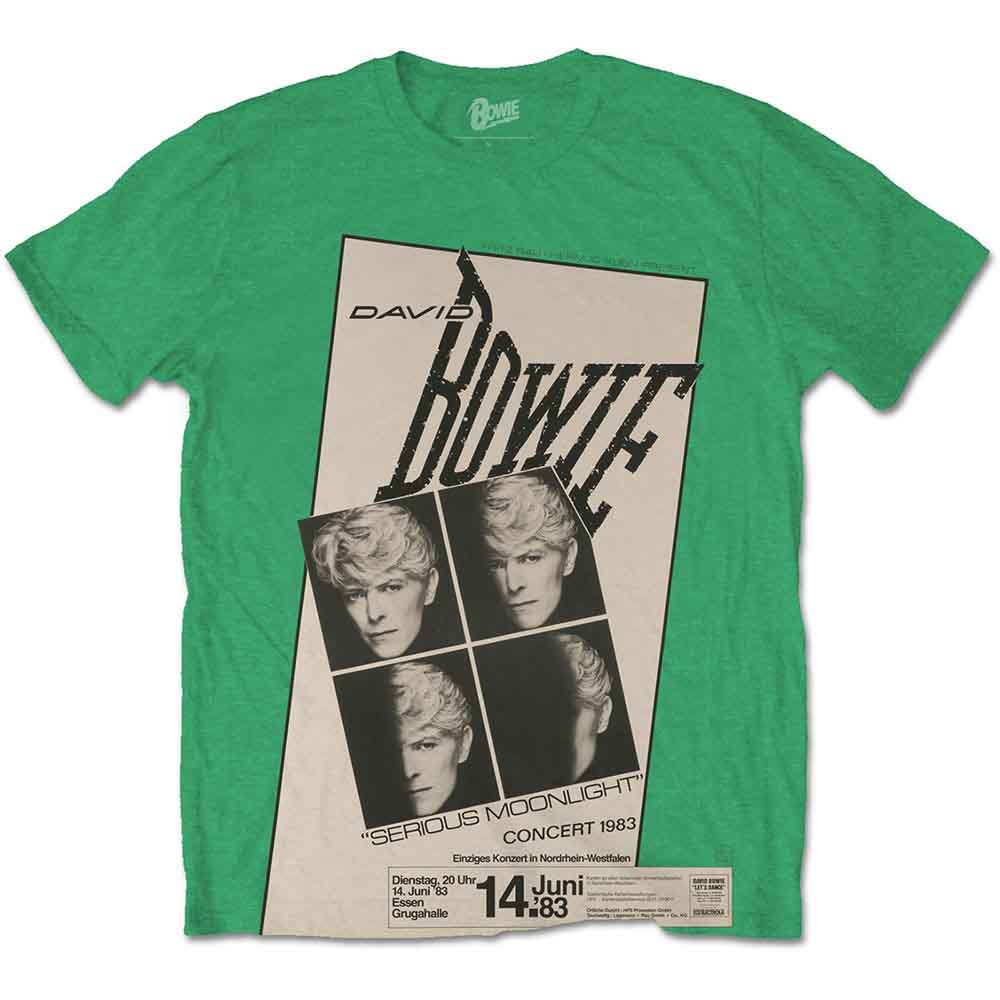 David Bowie | Concert '83 - T-Shirt Green