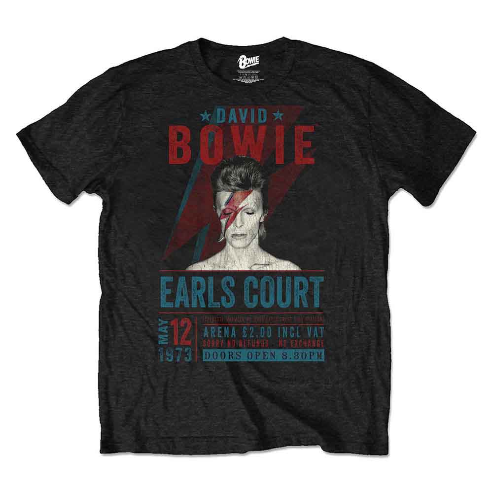David Bowie | Earls Court '73 - T-Shirt Black