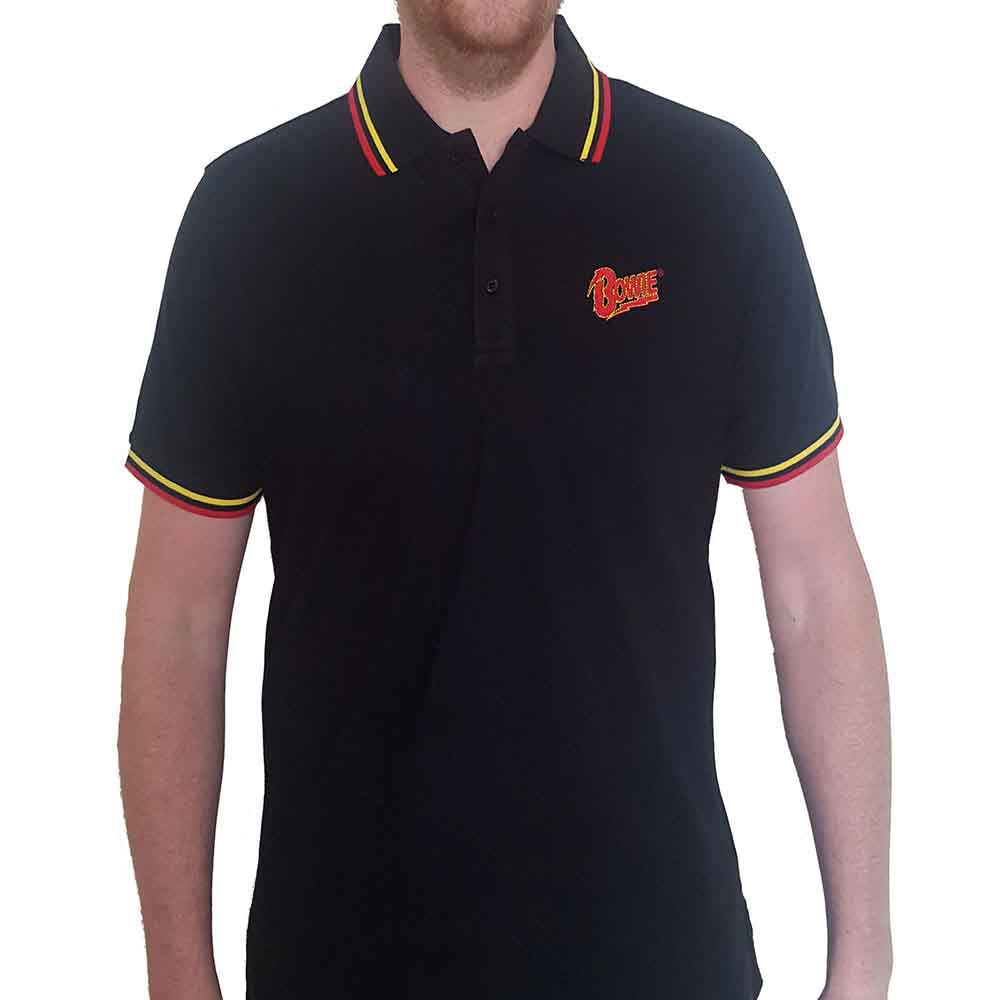 David Bowie | Flash Logo - T-Shirt Black
