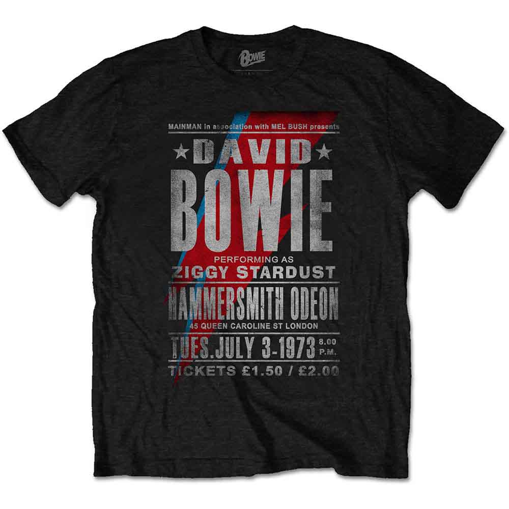 David Bowie | Hammersmith Odeon - Black
