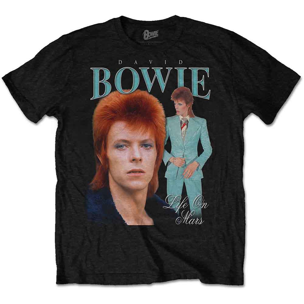 David Bowie | Life on Mars Homage - T-Shirt Black