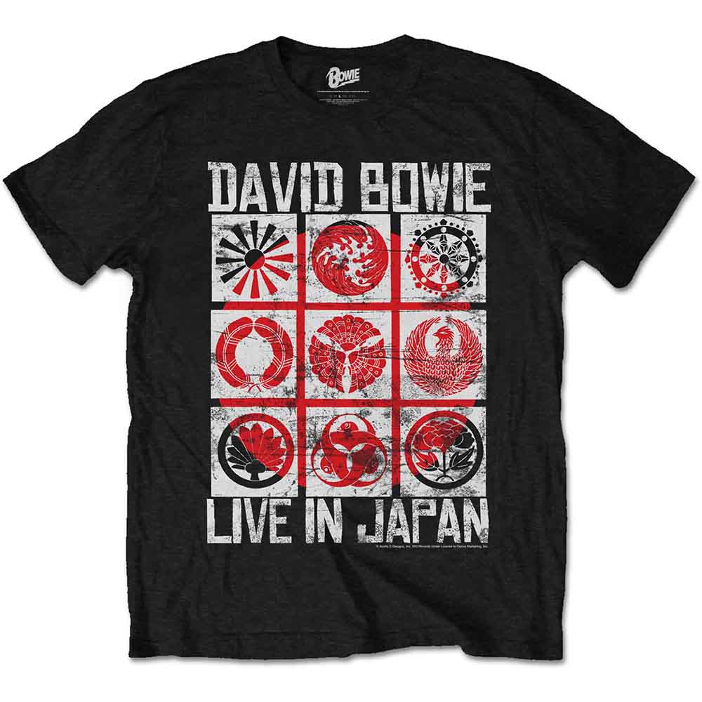 David Bowie | Live in Japan - T-Shirt Black