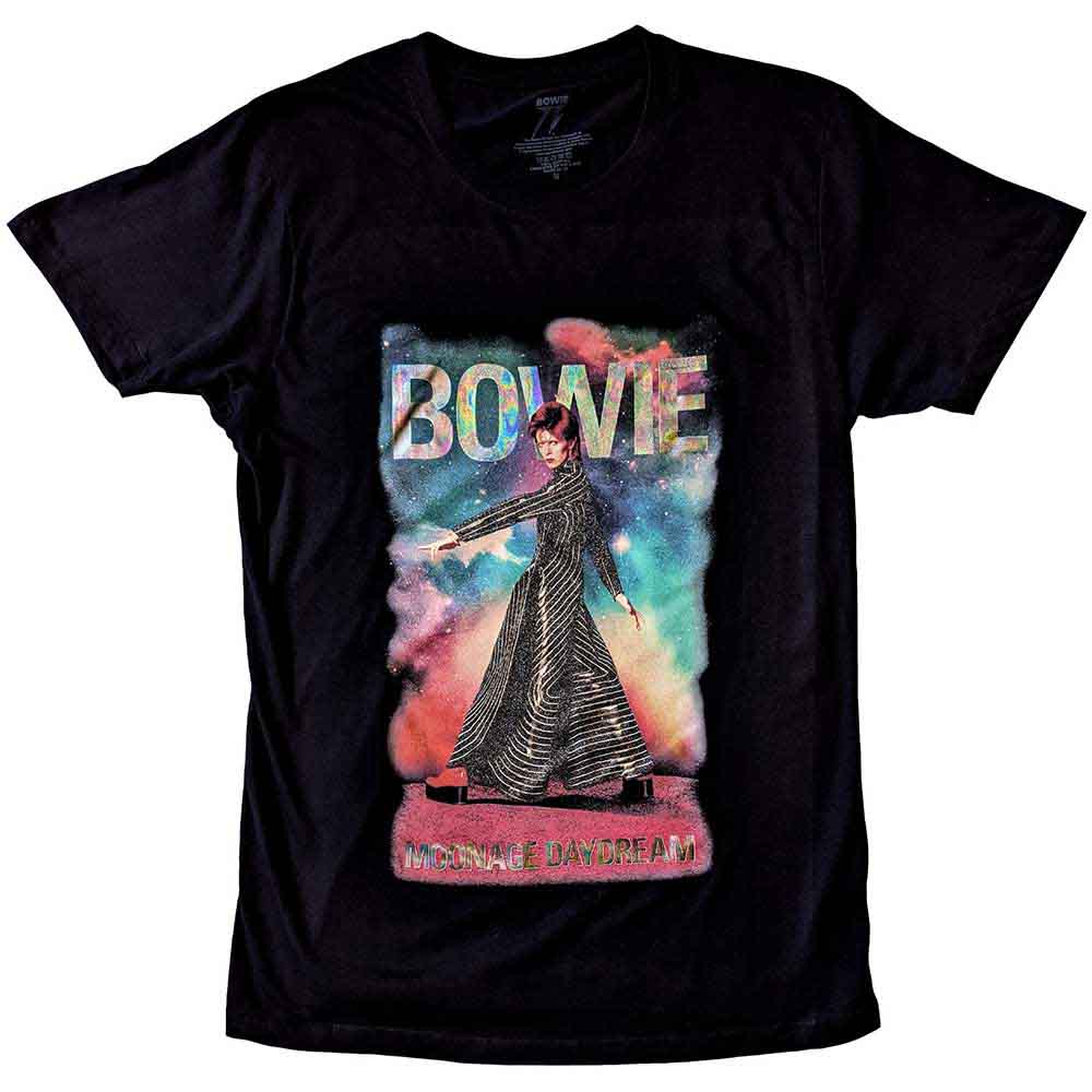 David Bowie | Moonage 11 Fade - T-Shirt Black