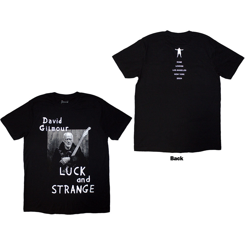 David Gilmour | Luck & Strange Portrait - Black