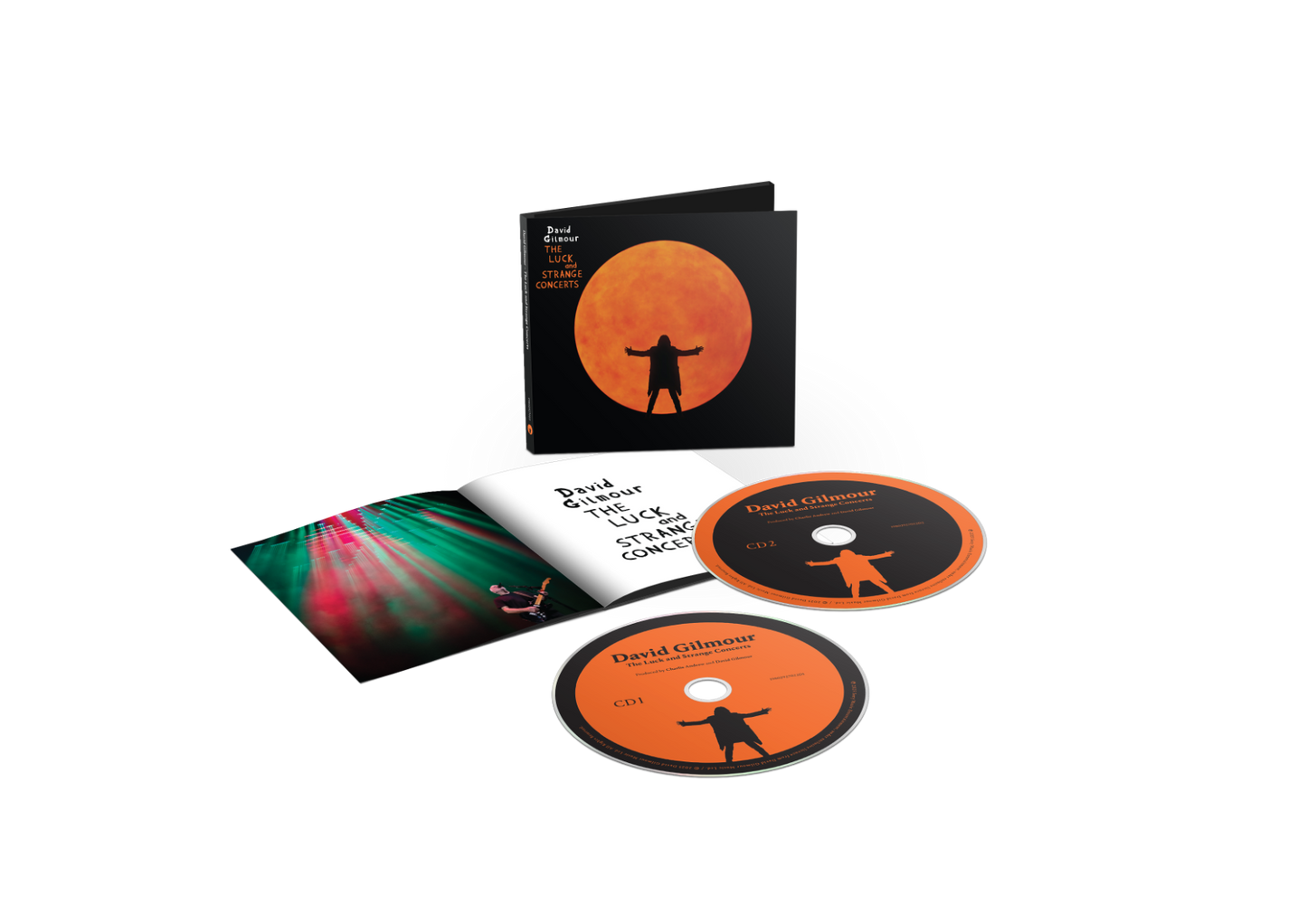David Gilmour | The Luck And Strange Concerts (2CD Set + 24-Page Booklet) - CD