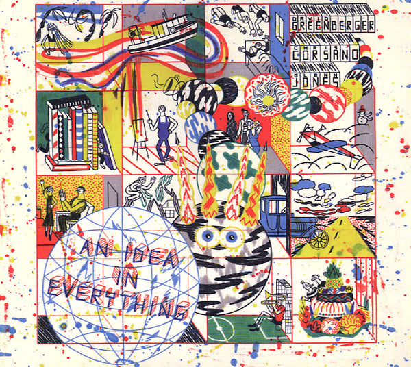 DAVID GREENBERGER/GLENN JONES/CHRIS CORSANO | An Idea In Everything - CD