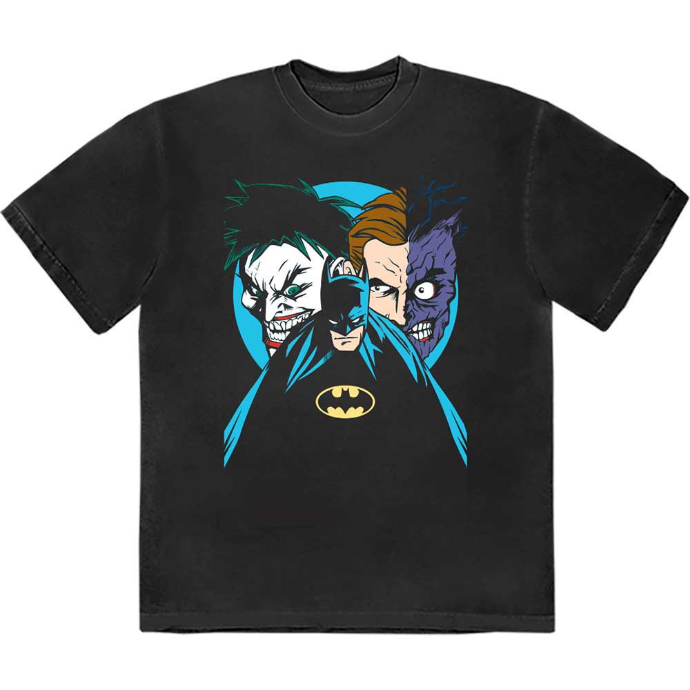 DC Comics | Batman Creeping Villains - T-Shirt Black