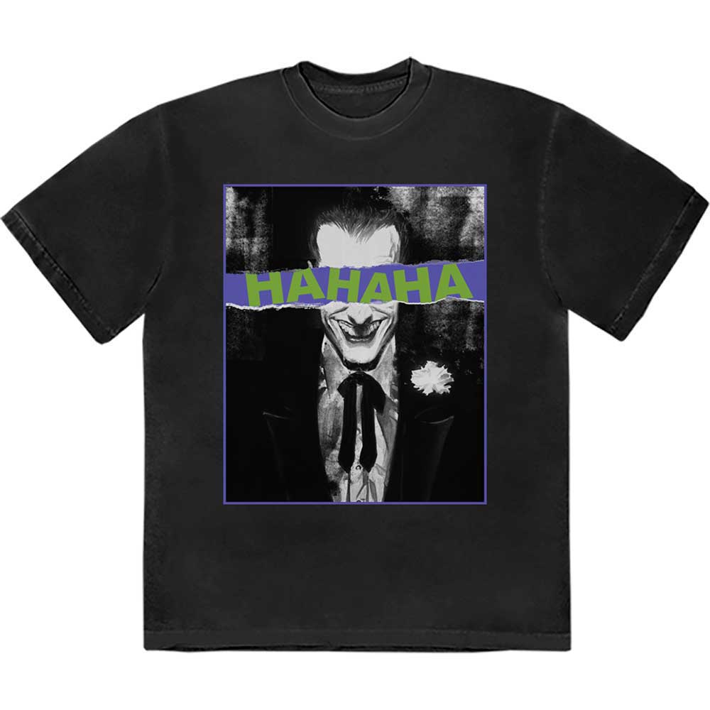 DC Comics | Joker Hahaha Eyes - T-Shirt Black