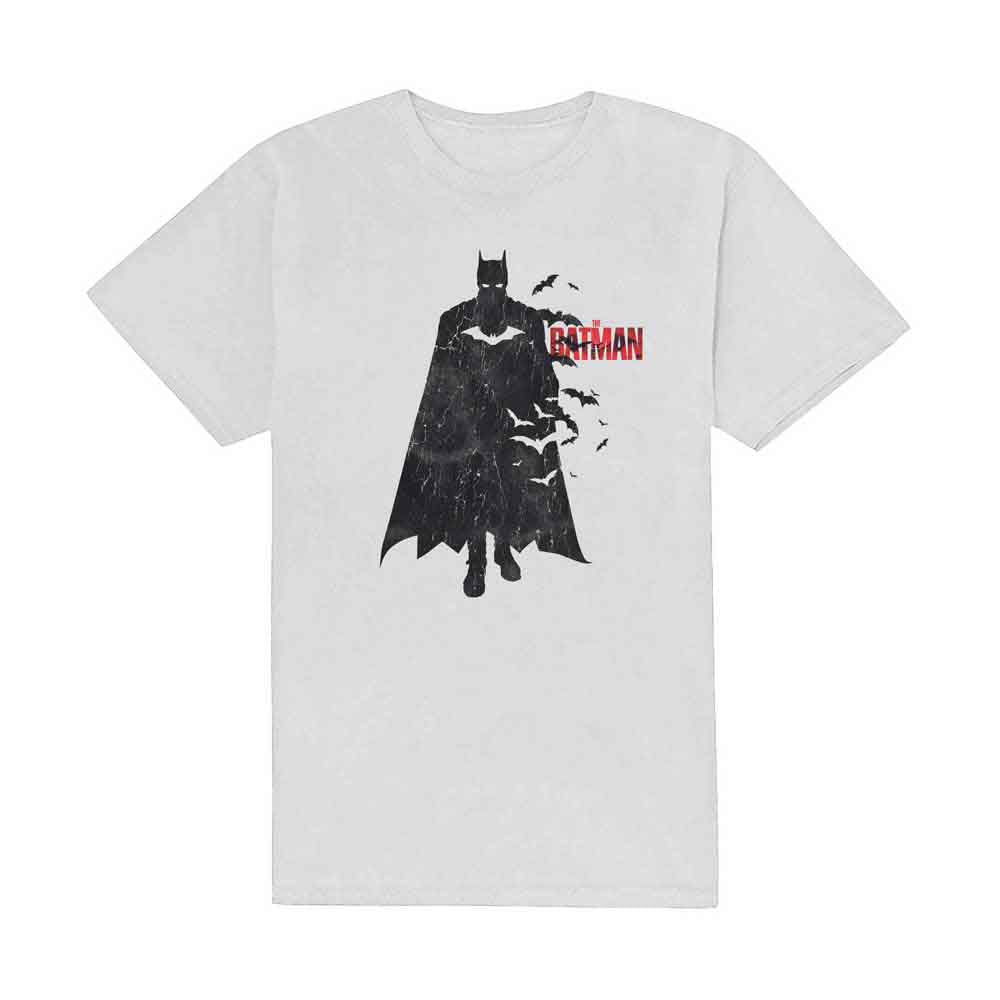DC Comics | The Batman Distressed Figure - T-Shirt White