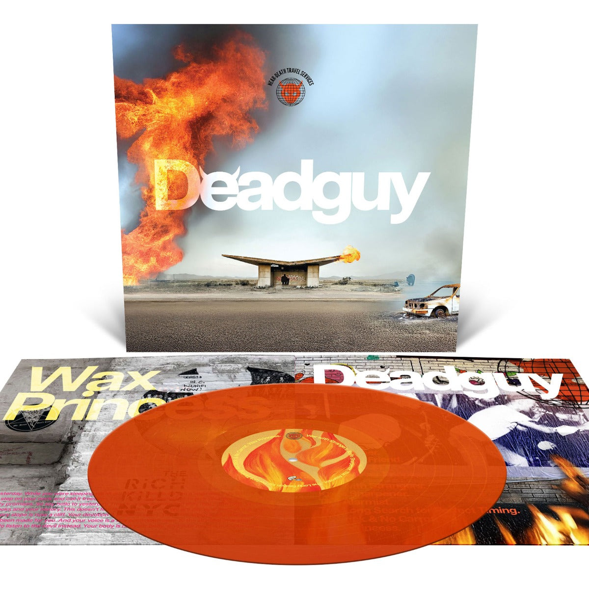 Deadguy | Near-Death Travel Services (Orange Krush Vinyl) - Vinyl