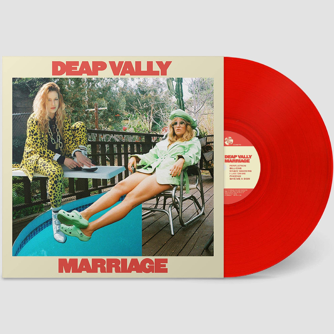 Deap Vally | Marriage (Red Vinyl) - Vinyl