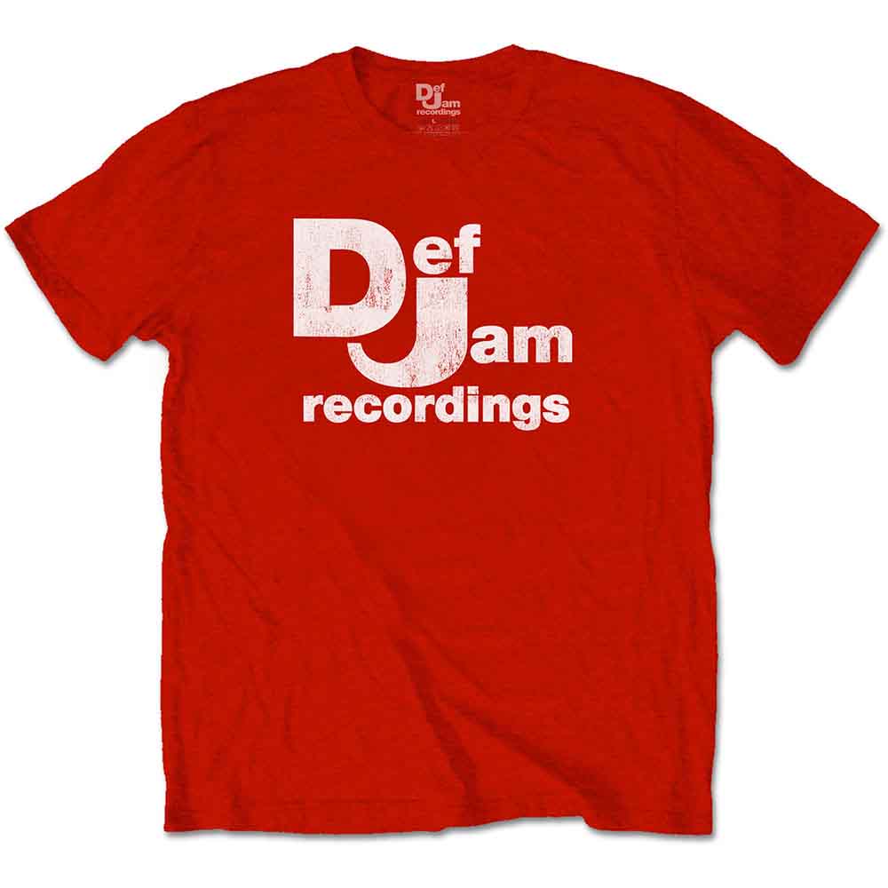 Def Jam Recordings | Classic Logo - T-Shirt Red