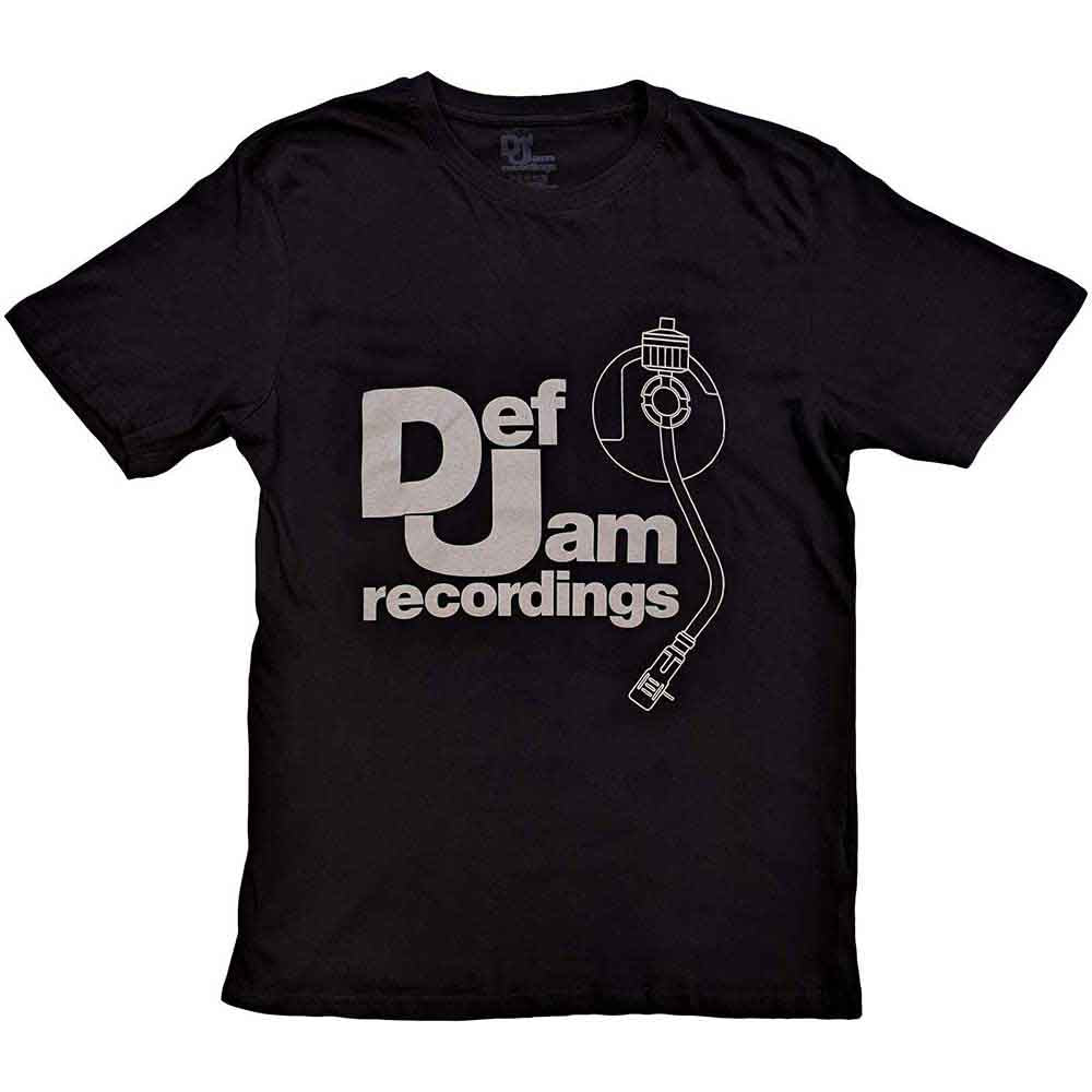 Def Jam Recordings | Logo & Stylus - T-Shirt Black