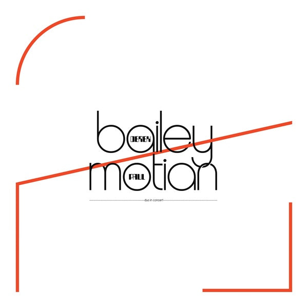 DEREK BAILEY & PAUL MOTIAN | Duo in Concert - Vinyl