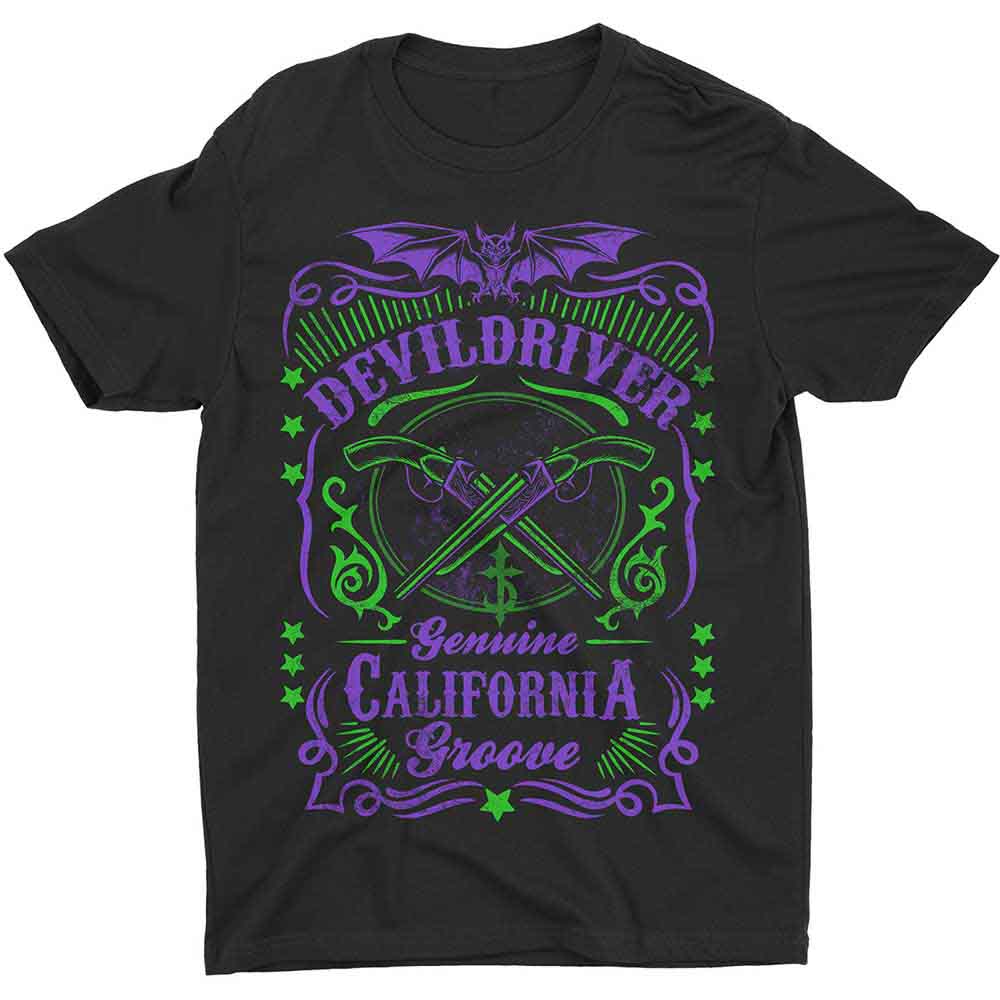 Devildriver | Cross Guns - T-Shirt Black