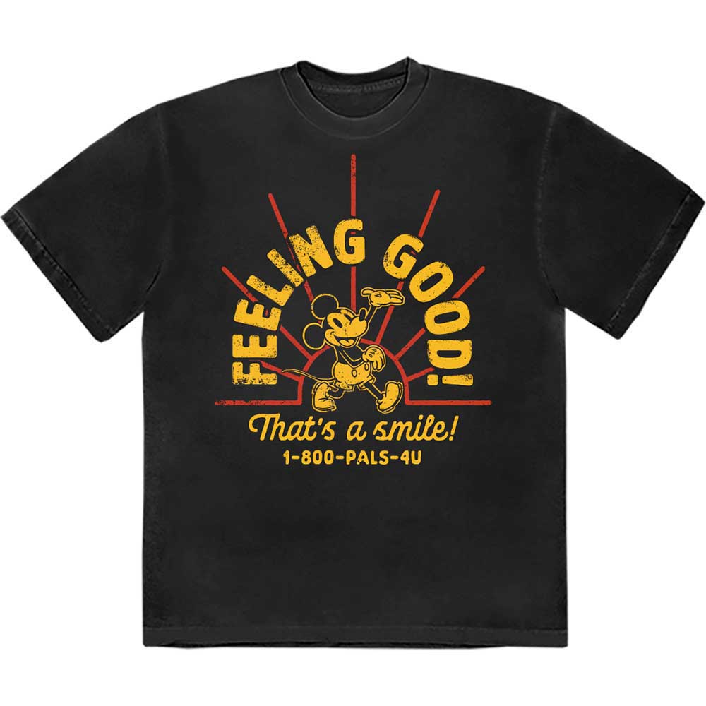 Disney | Mickey Mouse Feeling Good - T-Shirt Black