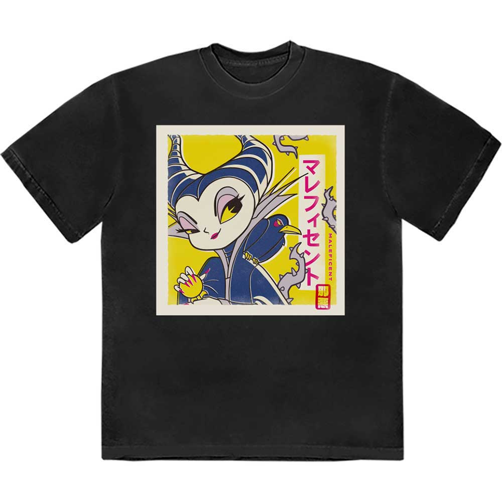 Disney | Sleeping Beauty Maleficent Japanese - T-Shirt Black