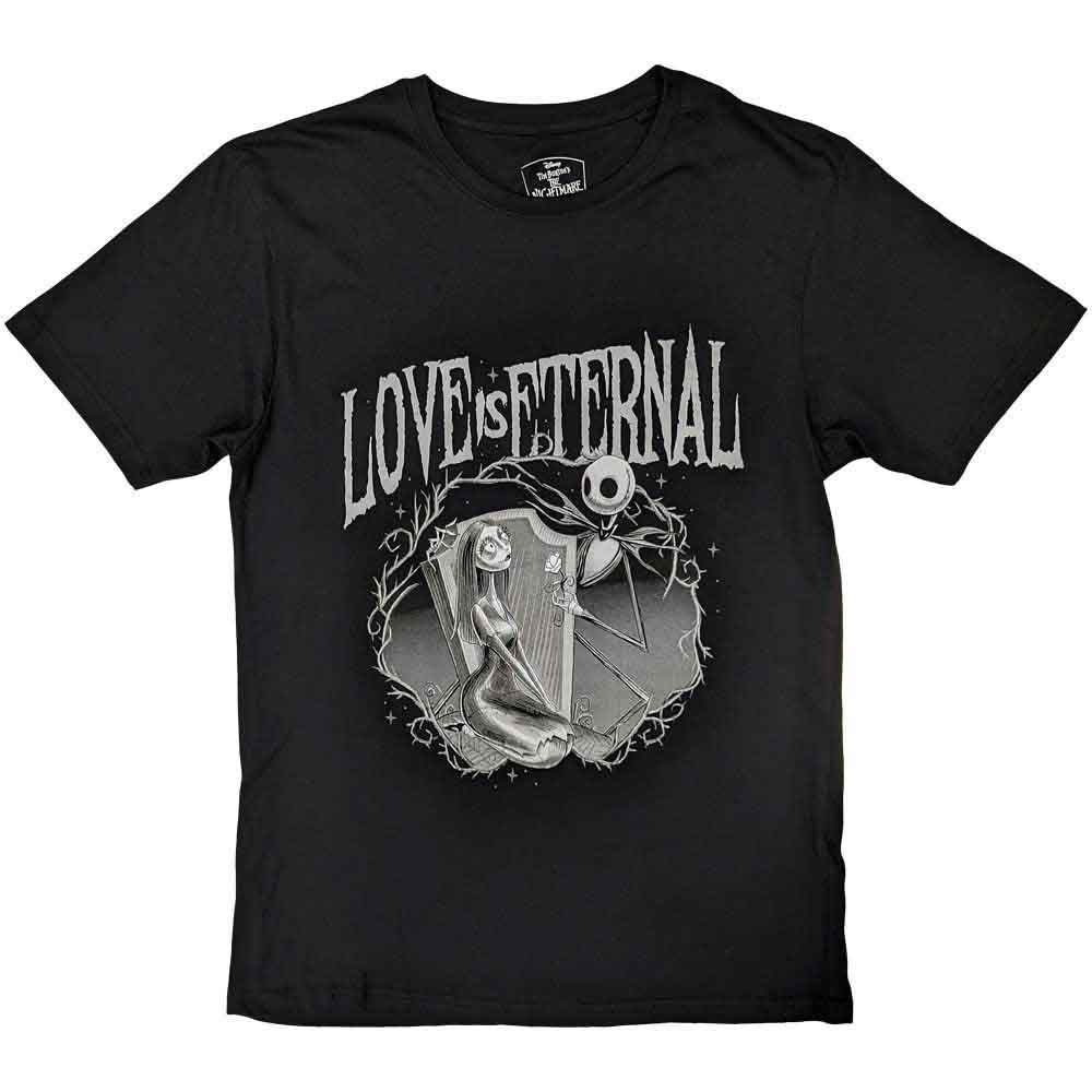 Disney | The Nightmare Before Christmas Jack & Sally Love Is Eternal - T-Shirt Black