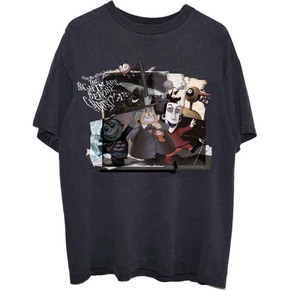 Disney | The Nightmare Before Christmas Montage - T-Shirt Black