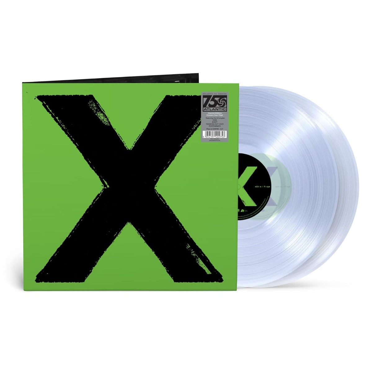 Ed Sheeran | X (Clear Vinyl, 45 RPM) ( 2 Lp's) - Vinyl