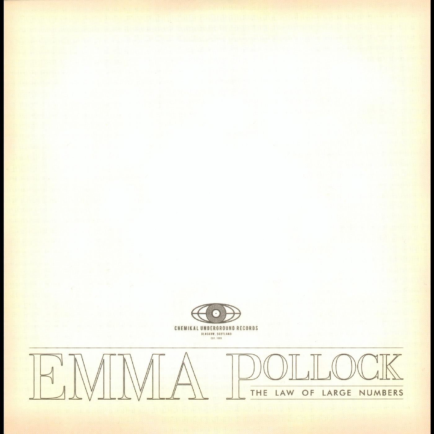 Emma Pollock | The Law Of Large Numbers - CD