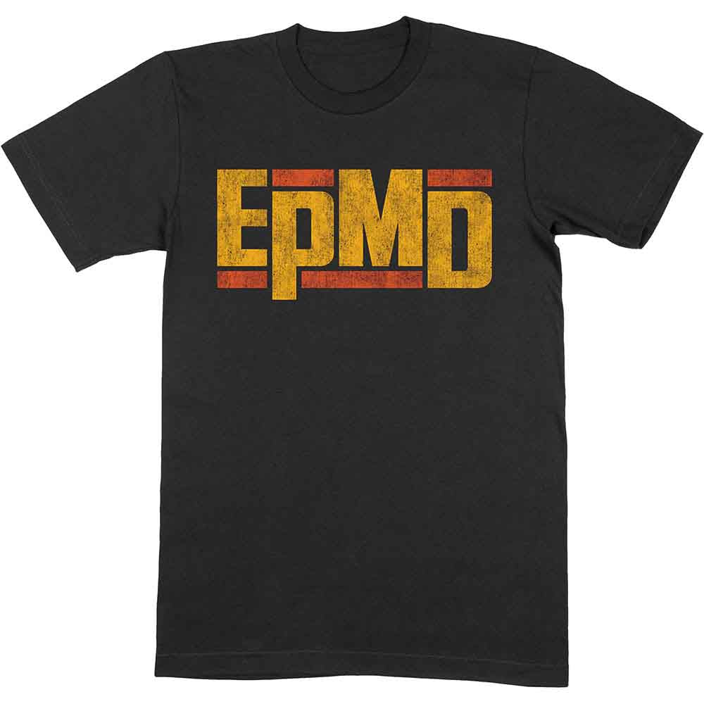Epmd | Distressed Classic Logo - T-Shirt Black