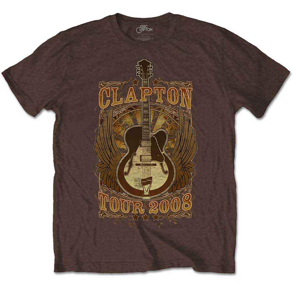Eric Clapton | Tour 2008 - T-Shirt Brown