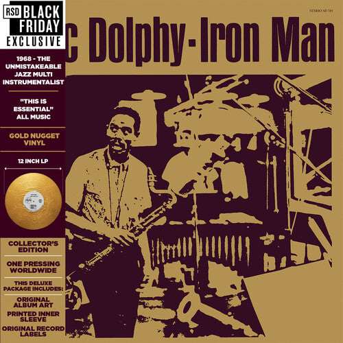 Eric Dolphy | Iron Man (Colored Vinyl, RSD Exclusive, Gold)(RSD11.24.23) - Vinyl