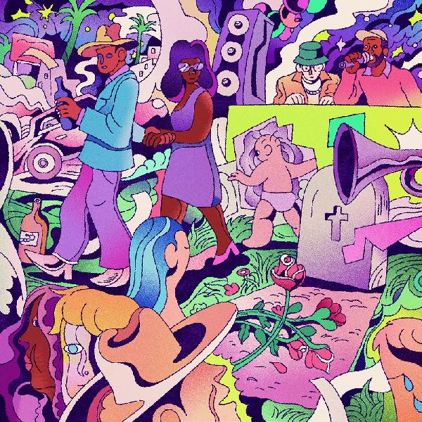 Fat Tony & Taydex | I Will Make a Baby in this Damn Economy (DJ SCREW PURPLE VINYL) - Vinyl