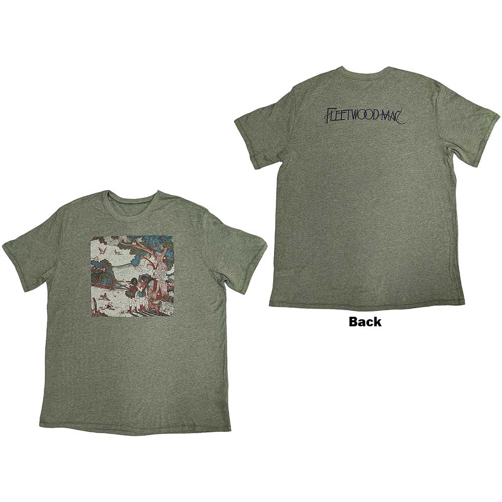 Fleetwood Mac | Kiln House Album Art - T-Shirt Green