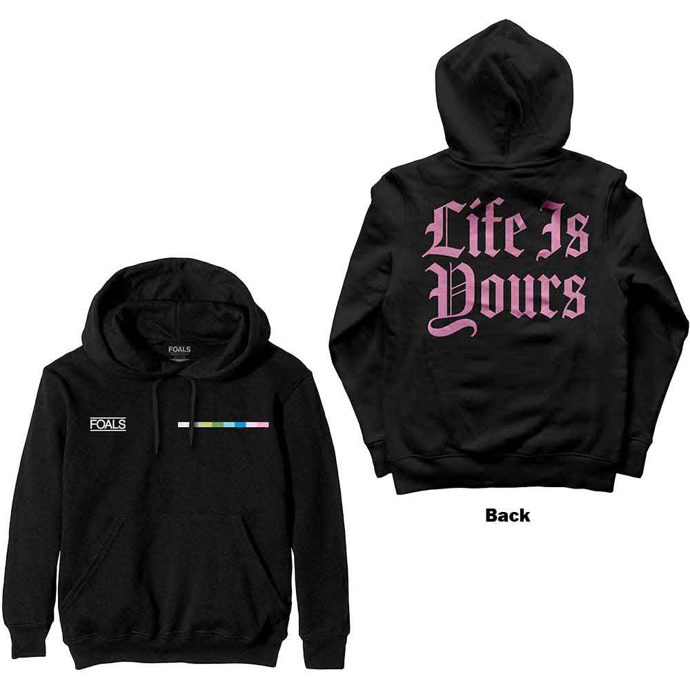 Foals | Life Is Yours Text - Sweatshirt Black