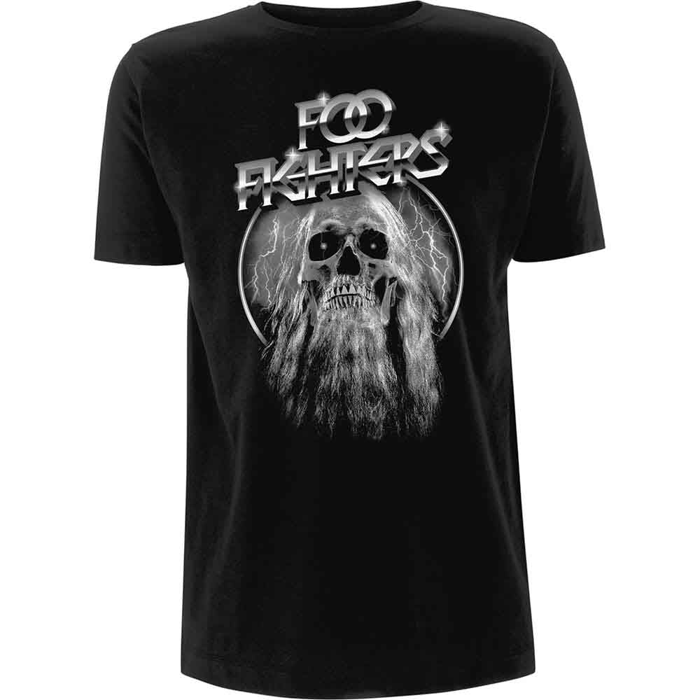 Foo Fighters | Bearded Skull - T-Shirt Black