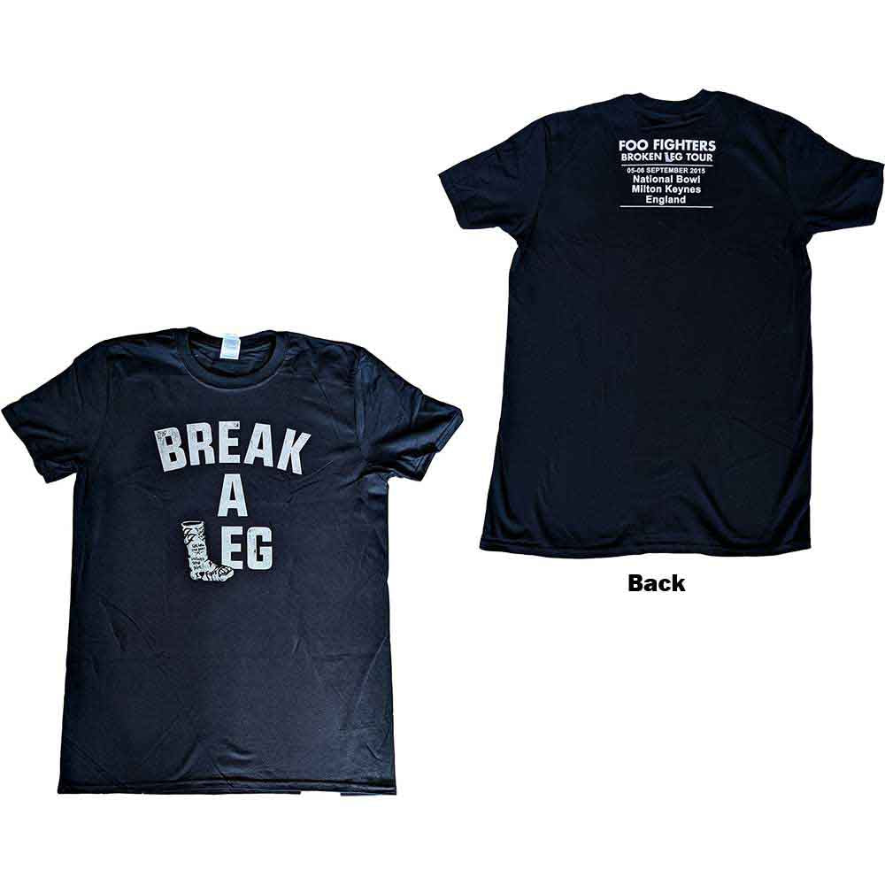 Foo Fighters | Break A Leg Milton Keynes - Black